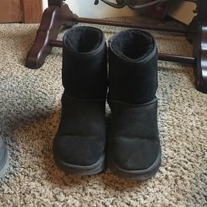 Black UGG boots. Size 7.