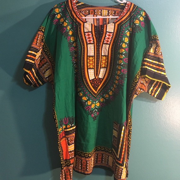 Green dashiki