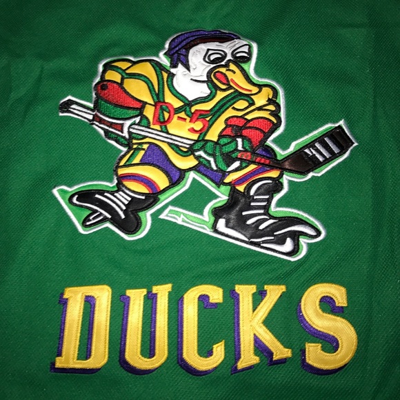 Vintage New Mighty Ducks Bombay Jersey - Picture 4 of 4