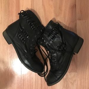 Black Combat Boots