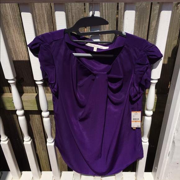 Purple dress shirt