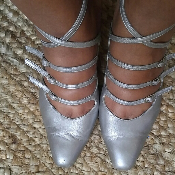 Saint Froper Silver Heels