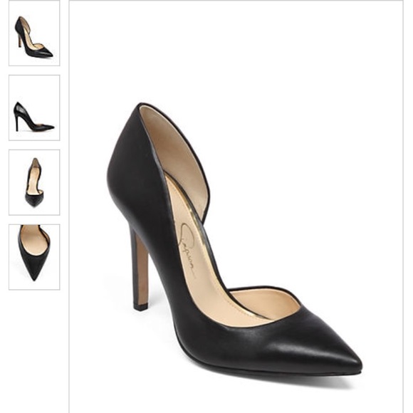 Black Jessica Simpson Claudette pump