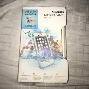 iPhone 6/6s life proof "nuud" case