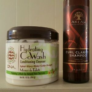 DNA Hydrating Cowash, As I Am Curl Clarity Shampoo
