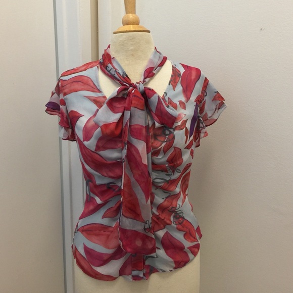 Diane von Furstenberg Lips Blouse