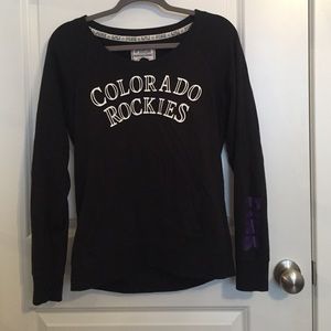 VS PINK Colorado Rockies pullover