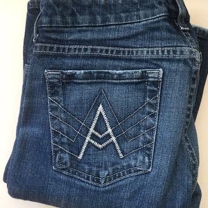 7 For All Mankind "A Pocket" Trouser Flare Jeans