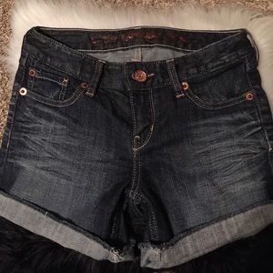 Express Denim Shorts, Size 00