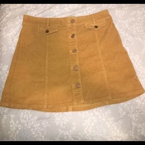 Corduroy skirt from Urban Outfitters