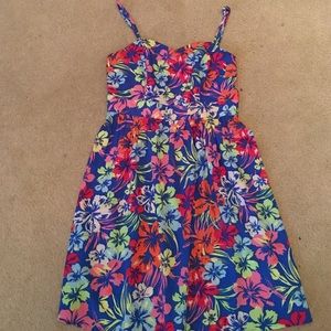 Red camel dress size 5
