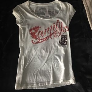 white famous tshirt