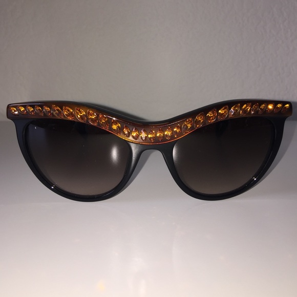 Authentic Prada Cat Eye Sunglases SPR 04P