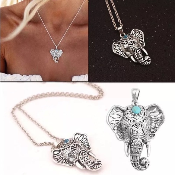 Bohemian Necklace with adjustable lobster clasp