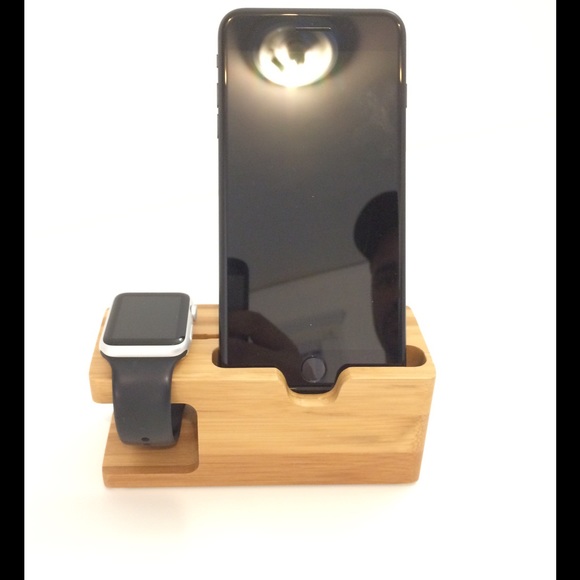 IPhone/Apple Watch Wood Stand