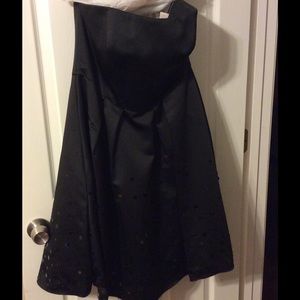 Strapless Black Dress