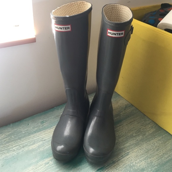 Hunter rain boots