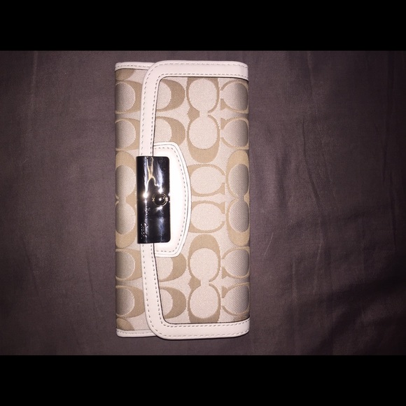 Coach Handbags - Authentic coach fold over wallet