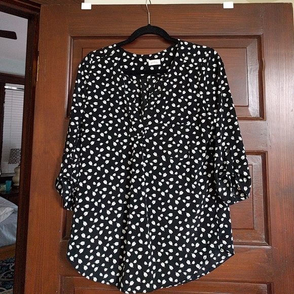 Pixley Comile Split Neck Blouse