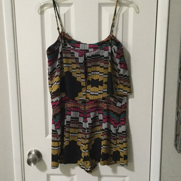 Bebe multi-colored romper - Picture 2 of 3
