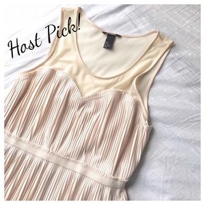 ❤️Sweetheart 💕{H&M} Blush Pink Dress Sheer Bodice
