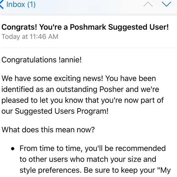 IM A SUGGESTED USER!! ✨🍾🎉 yay! - Picture 2 of 6