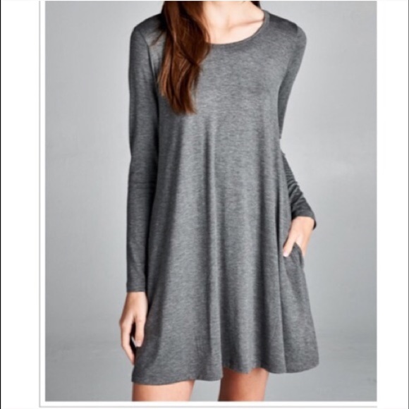 🆕Royal blue side pocket swing dress RESTOCKED - Picture 2 of 4