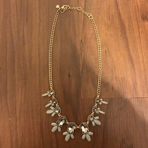 Grey and gold J. Crew necklace