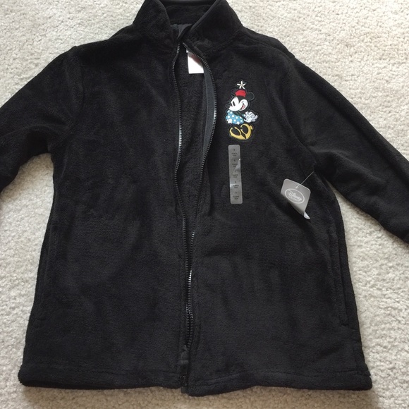 Disney mini mouse furry fleece top