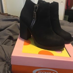 Black booties