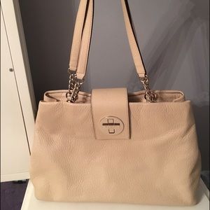 Kate Spade Satchel - Cream/Gold