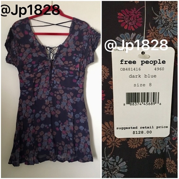 NWT Free People Mini Dress - Picture 1 of 4