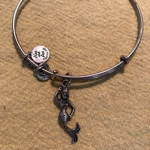 Gently Used Mermaid Alex & Ani Bracelet - Silver