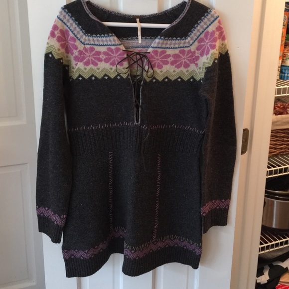 Free People 97% wool sweater