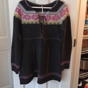 Free People 97% wool sweater