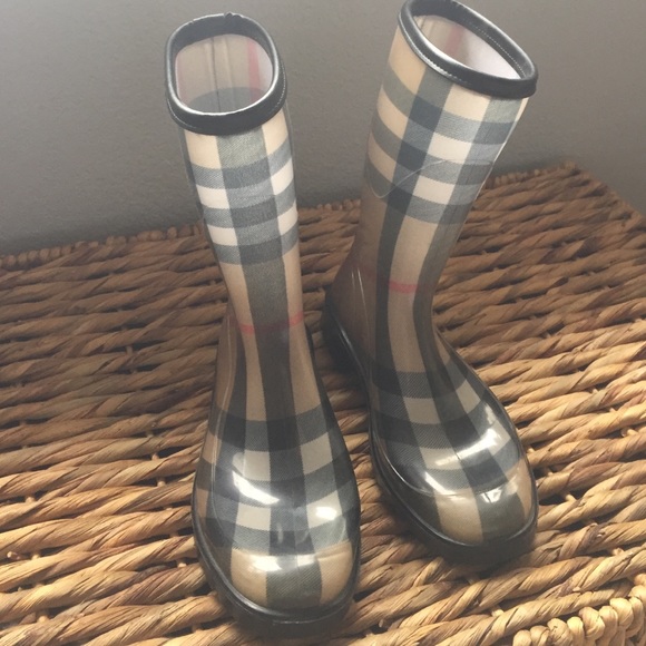 Authentic Burberry Rain boots