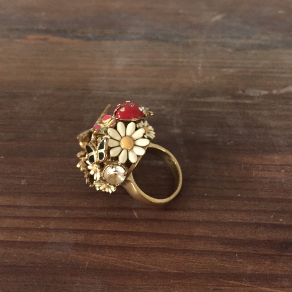 Juicy Couture Flower Garden Ring 💐🐞