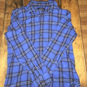 Men's American eagle plaid flannel
