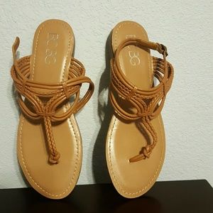 BCBG light brown sandal