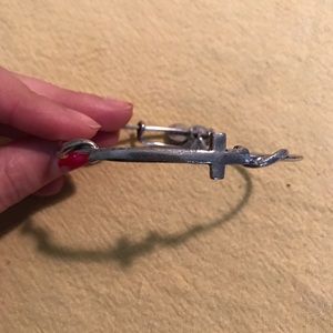 Gently Used Collapsable Cross Alex & Ani Bracelet