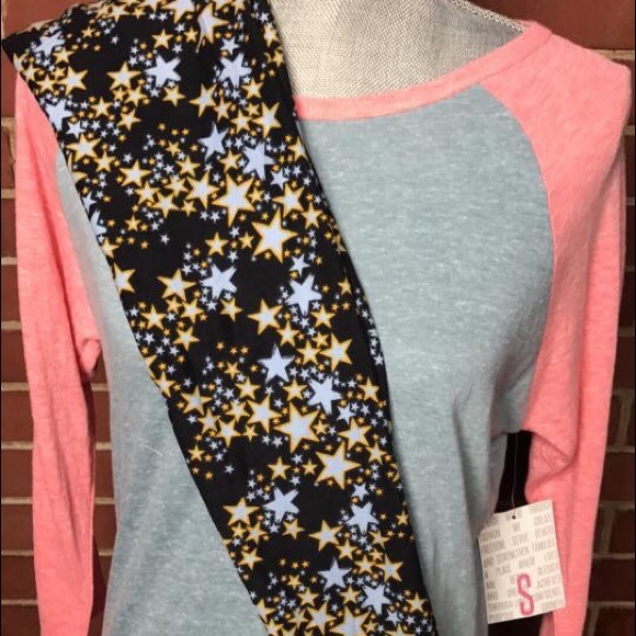 LuLaRoe Unicorn Set OS Leggings and Small Randy