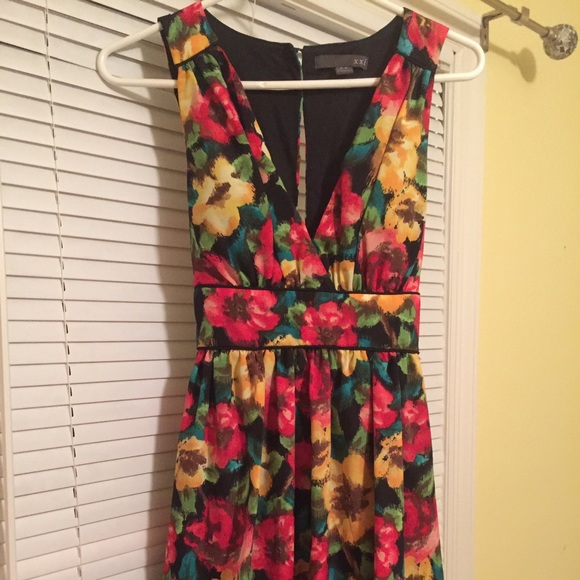 Floral cocktail dress