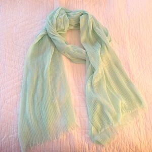 Delicate Mint Scarf