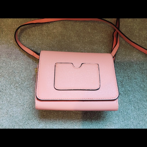 Cute coral bow crossbody - Picture 3 of 4