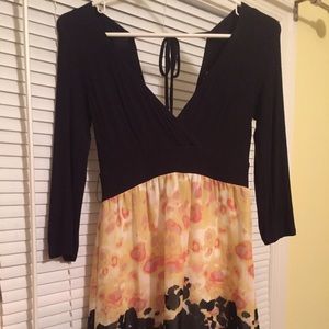 3/4 length sleeve dress