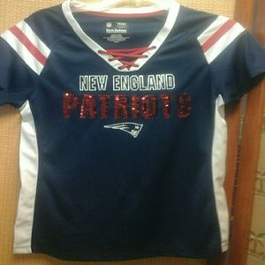 NFL New England Patriots women's fitted top