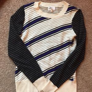 Milly Roma Crystal Embellished Sweater Light Yellow