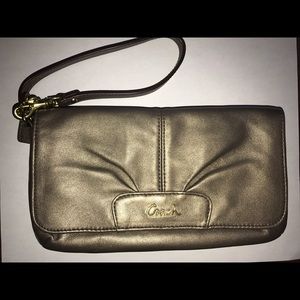 Coach wristlet purse
