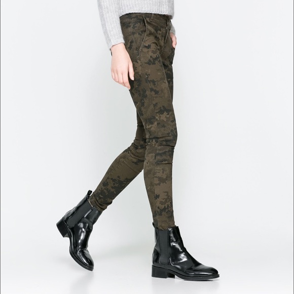 Zara Z1975 Skinny Camouflage Jeans sz. 4