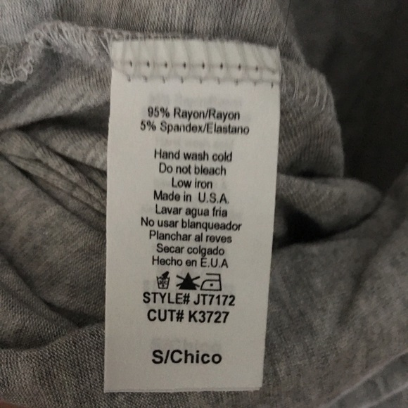 Grey top - Picture 3 of 3